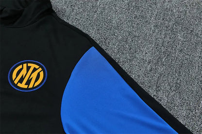 Tuta Half-zip Inter Milan 26/27 Uomo Nero e Blu | Tuta da Calcio