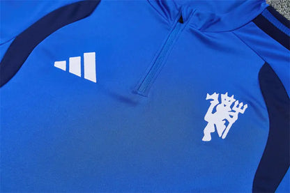 Tuta Half-zip Manchester United 26/27 Uomo Blu | Tuta da Calcio