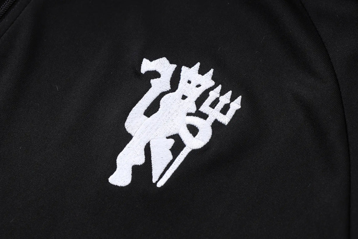 Tuta Half-zip Manchester United 26/27 Uomo Nero | Tuta da Calcio - CalcioVivo