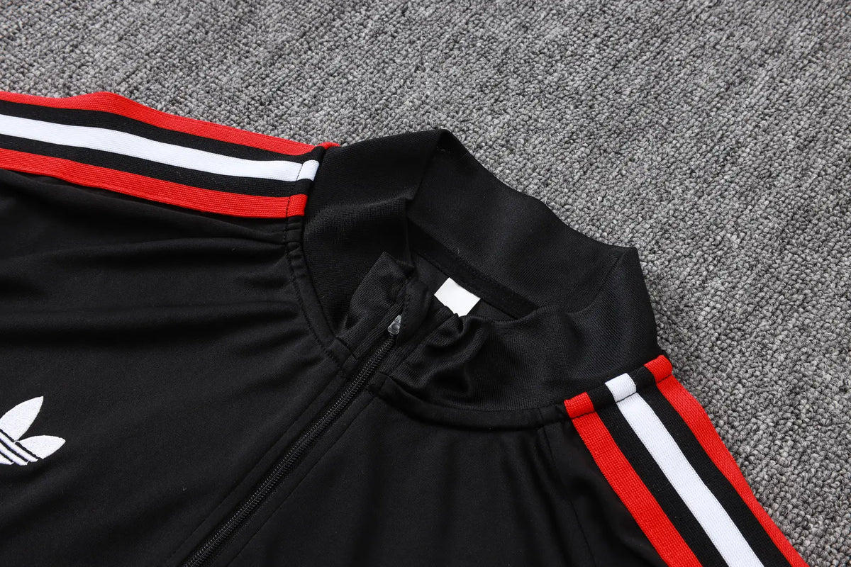 Tuta Half-zip Manchester United 26/27 Uomo Nero | Tuta da Calcio - CalcioVivo