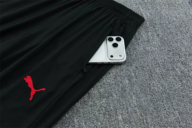 Tuta Half-zip Milan 26/27 Uomo Rosso e Nero | Tuta da Calcio