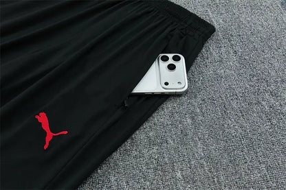 Tuta Half-zip Milan 26/27 Uomo Rosso e Nero | Tuta da Calcio