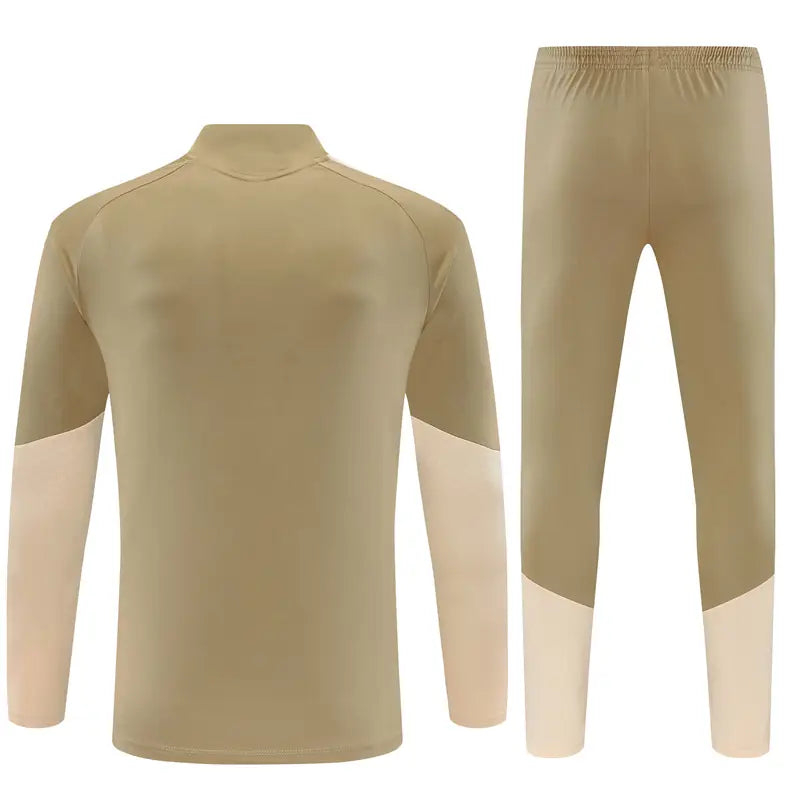 Tuta Half-zip Real Madrid 26/27 Beige