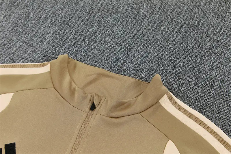 Tuta Half-zip Real Madrid 26/27 Beige