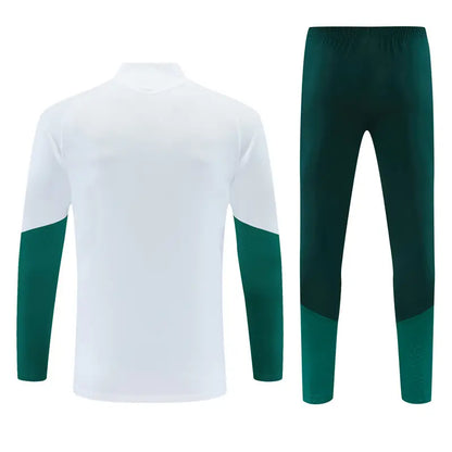 Tuta Half-zip Real Madrid 26/27 Bianco e Verde