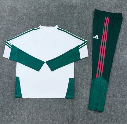 Tuta Half-zip Real Madrid 26/27 Bianco e Verde