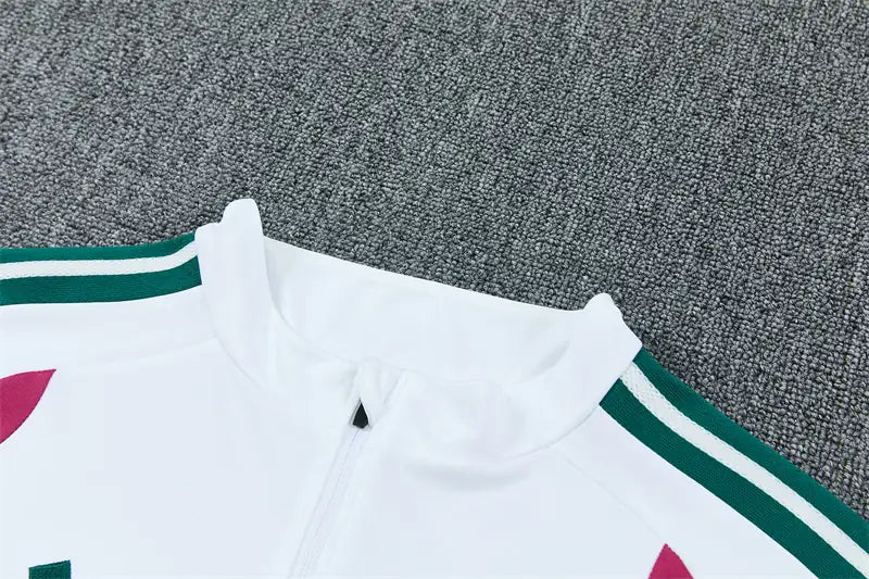Tuta Half-zip Real Madrid 26/27 Bianco e Verde