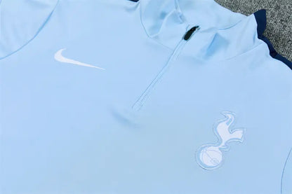 Tuta Half-zip Tottenham 26/27 Uomo Azzurro e Blu Navy | Tuta da Calcio