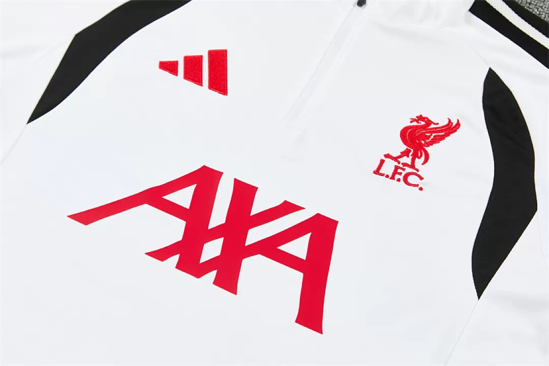 Tuta Liverpool 26/27 Uomo Bianco | Tuta da Calcio - CalcioVivo