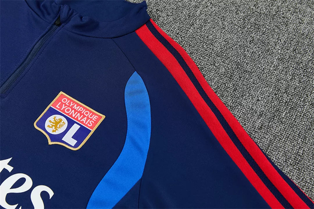 Tuta Lyon 26/27 Uomo Blu Navy | Tuta da Calcio - CalcioVivo