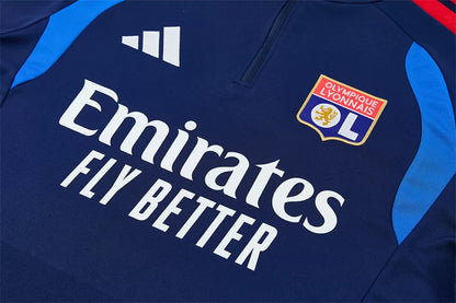 Tuta Lyon 26/27 Uomo Blu Navy | Tuta da Calcio - CalcioVivo