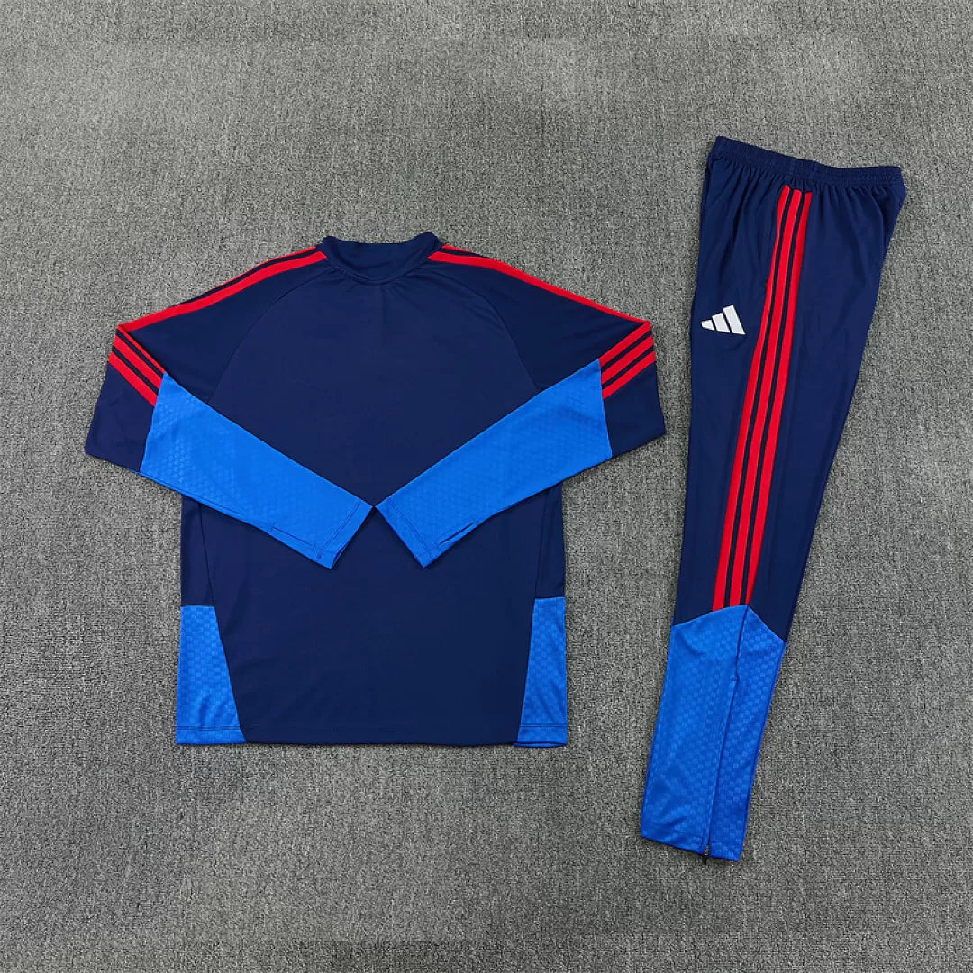 Tuta Lyon 26/27 Uomo Blu Navy | Tuta da Calcio - CalcioVivo