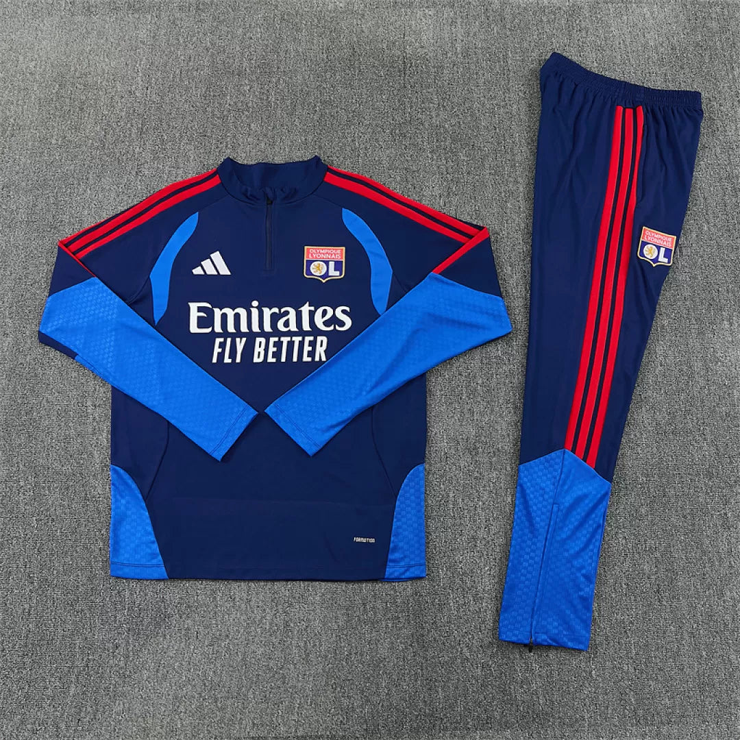 Tuta Lyon 26/27 Uomo Blu Navy | Tuta da Calcio - CalcioVivo