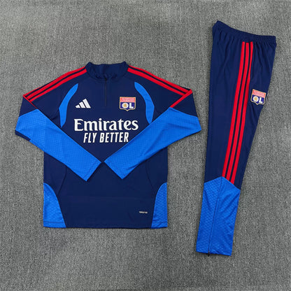 Tuta Lyon 26/27 Uomo Blu Navy | Tuta da Calcio - CalcioVivo
