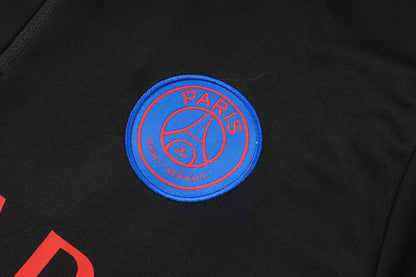 Tuta PSG 26/27 Uomo Nero | Tuta da Calcio - CalcioVivo