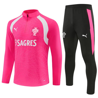 Tuta Portogallo 26/27 Uomo Rosa | Tuta da Calcio - CalcioVivo