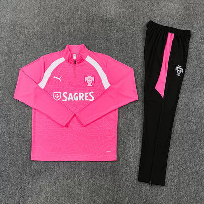 Tuta Portogallo 26/27 Uomo Rosa | Tuta da Calcio - CalcioVivo