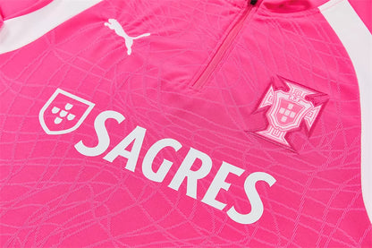 Tuta Portogallo 26/27 Uomo Rosa | Tuta da Calcio - CalcioVivo