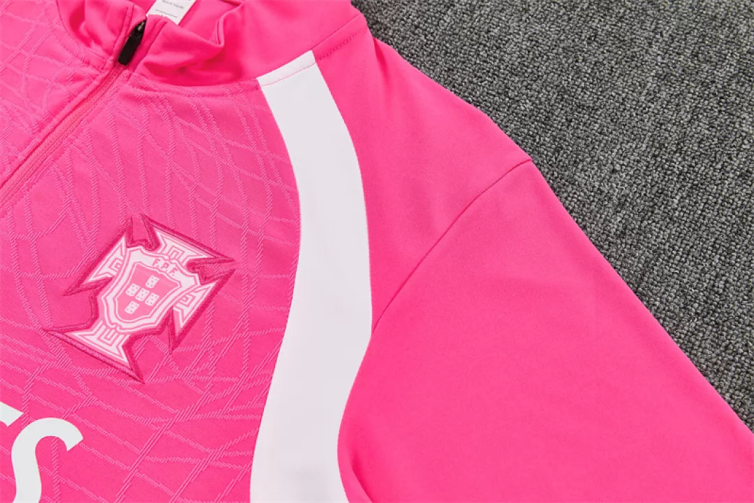 Tuta Portogallo 26/27 Uomo Rosa | Tuta da Calcio - CalcioVivo