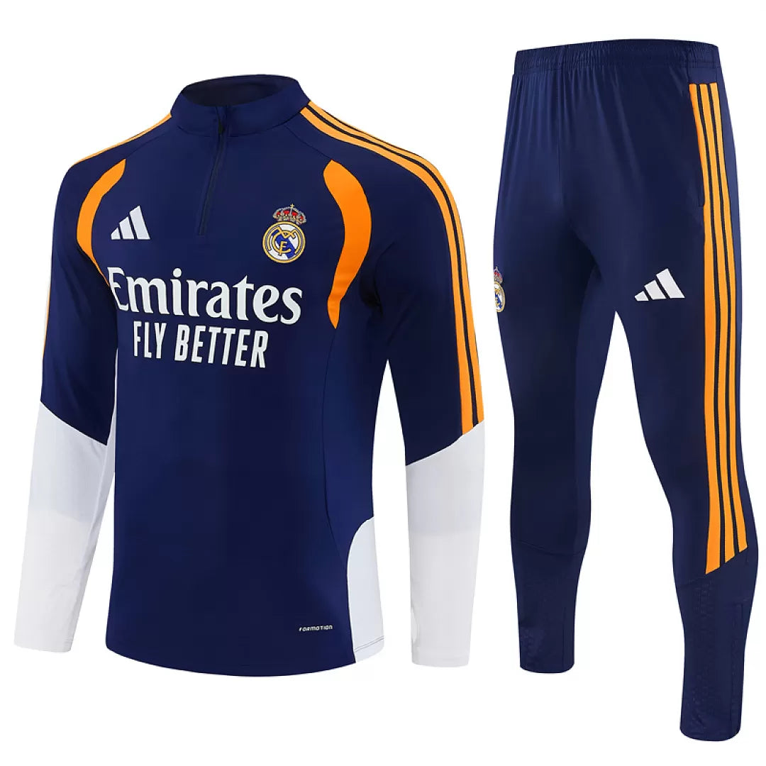 Tuta Real Madrid 26/27 Uomo Blu Navy | Tuta da Calcio - CalcioVivo