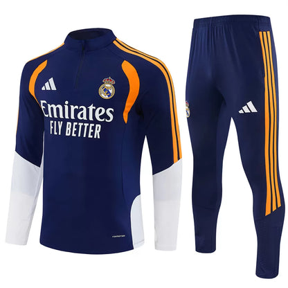 Tuta Real Madrid 26/27 Uomo Blu Navy | Tuta da Calcio - CalcioVivo