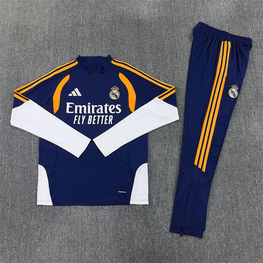 Tuta Real Madrid 26/27 Uomo Blu Navy | Tuta da Calcio - CalcioVivo