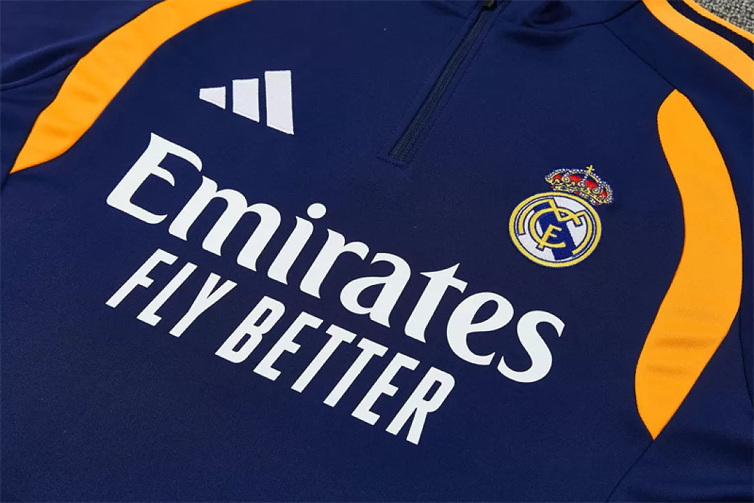 Tuta Real Madrid 26/27 Uomo Blu Navy | Tuta da Calcio - CalcioVivo