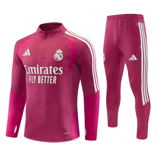 Tuta Real Madrid 26/27 Uomo Fucsia | Tuta da Calcio - CalcioVivo