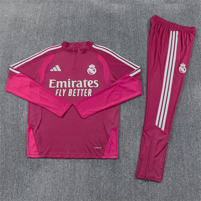 Tuta Real Madrid 26/27 Uomo Fucsia | Tuta da Calcio - CalcioVivo