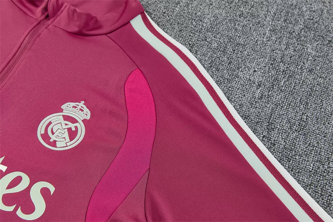 Tuta Real Madrid 26/27 Uomo Fucsia | Tuta da Calcio - CalcioVivo