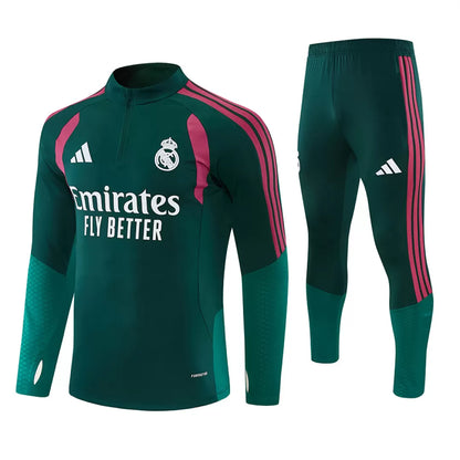 Tuta Real Madrid 26/27 Uomo Verde | Tuta da Calcio - CalcioVivo