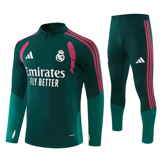 Tuta Real Madrid 26/27 Uomo Verde | Tuta da Calcio - CalcioVivo