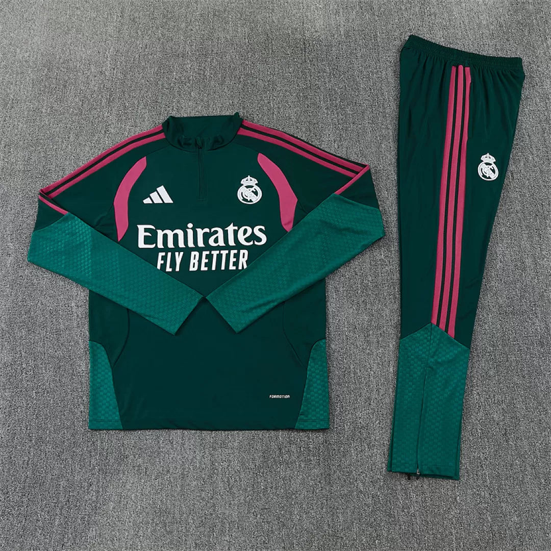 Tuta Real Madrid 26/27 Uomo Verde | Tuta da Calcio - CalcioVivo